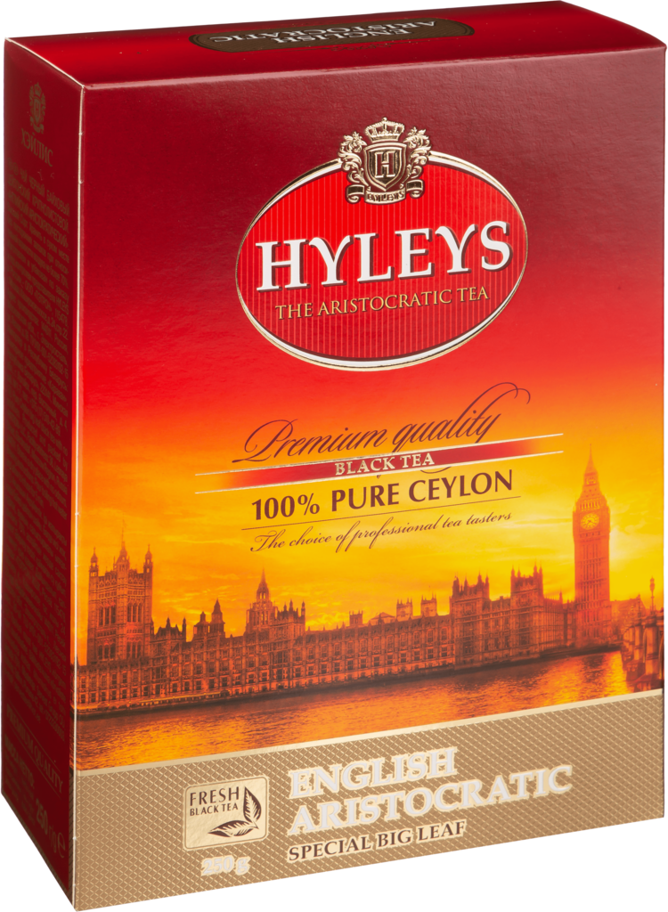Чай черный HYLEYS Английский Аристократический байховый листовой