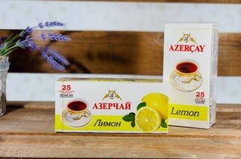 Азерчай Лимон 25 пакетов