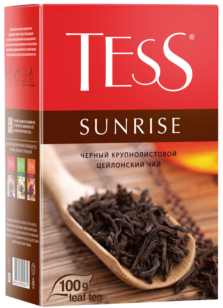 Чай черный TESS Sunrise листовой