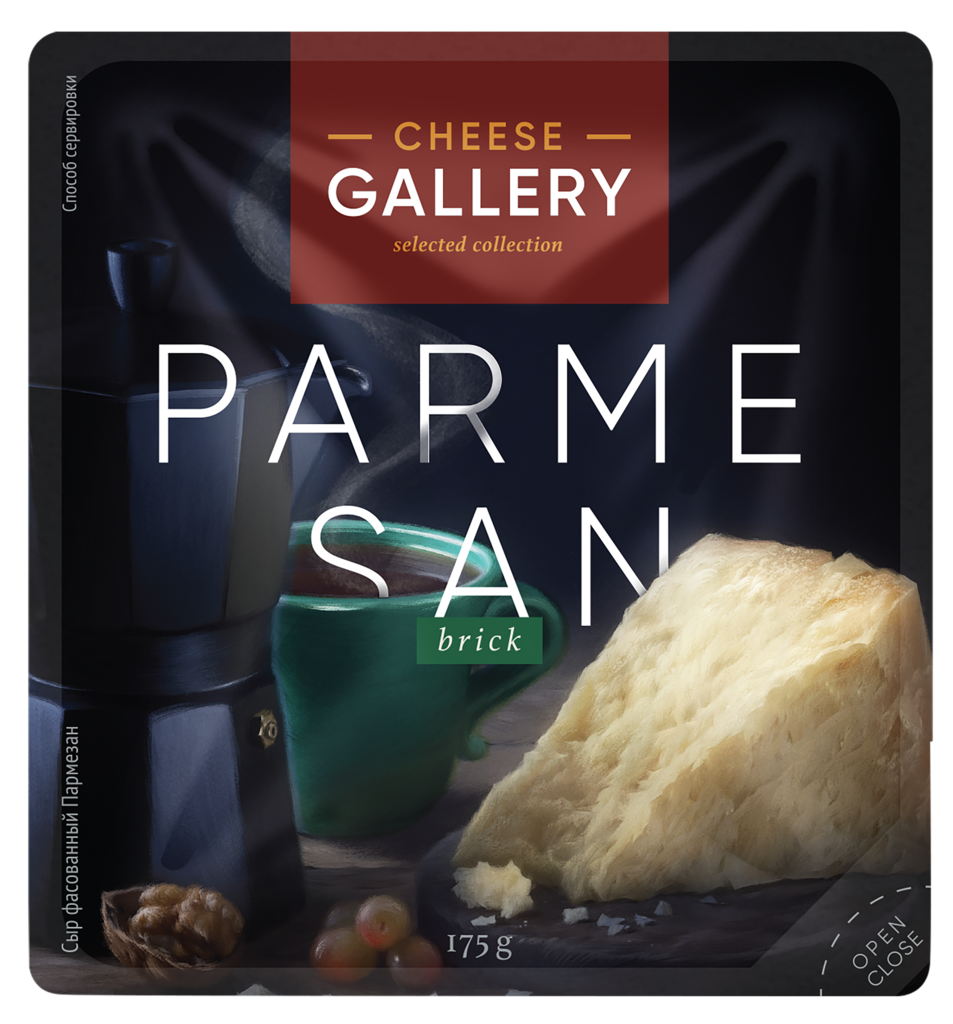 Сыр CHEESE GALLERY Пармезан 32%, без змж