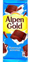 Шоколад молочный ALPEN GOLD