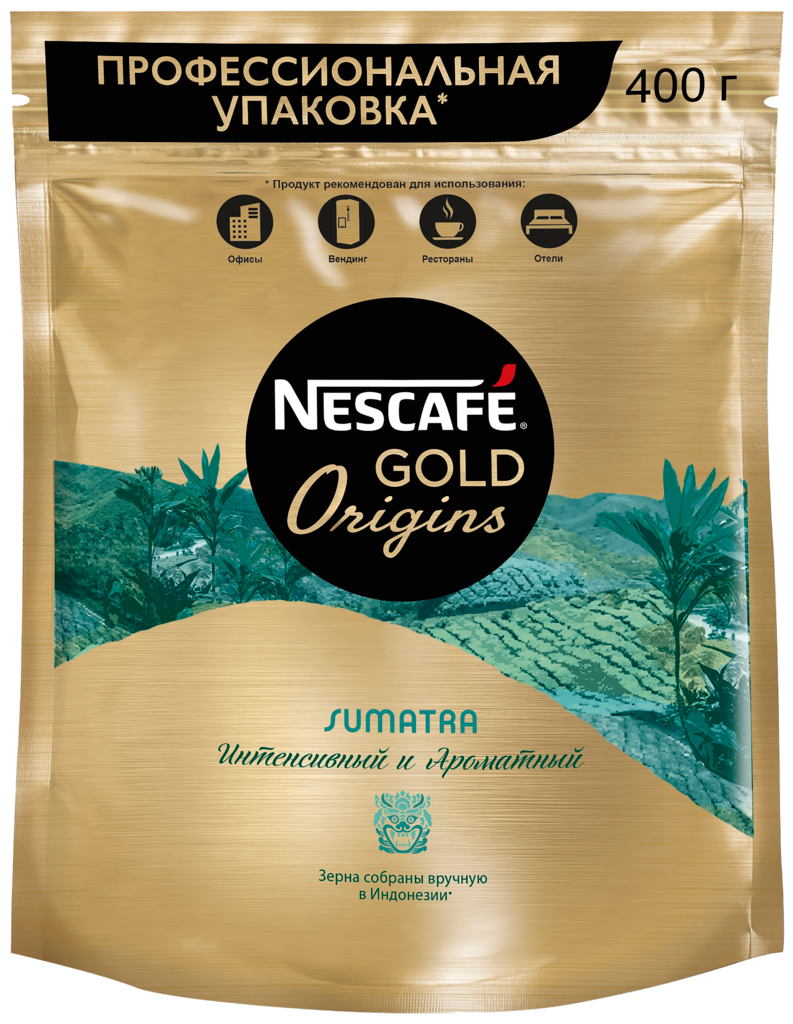 Кофе растворимый NESCAFE Gold Origins Sumatra