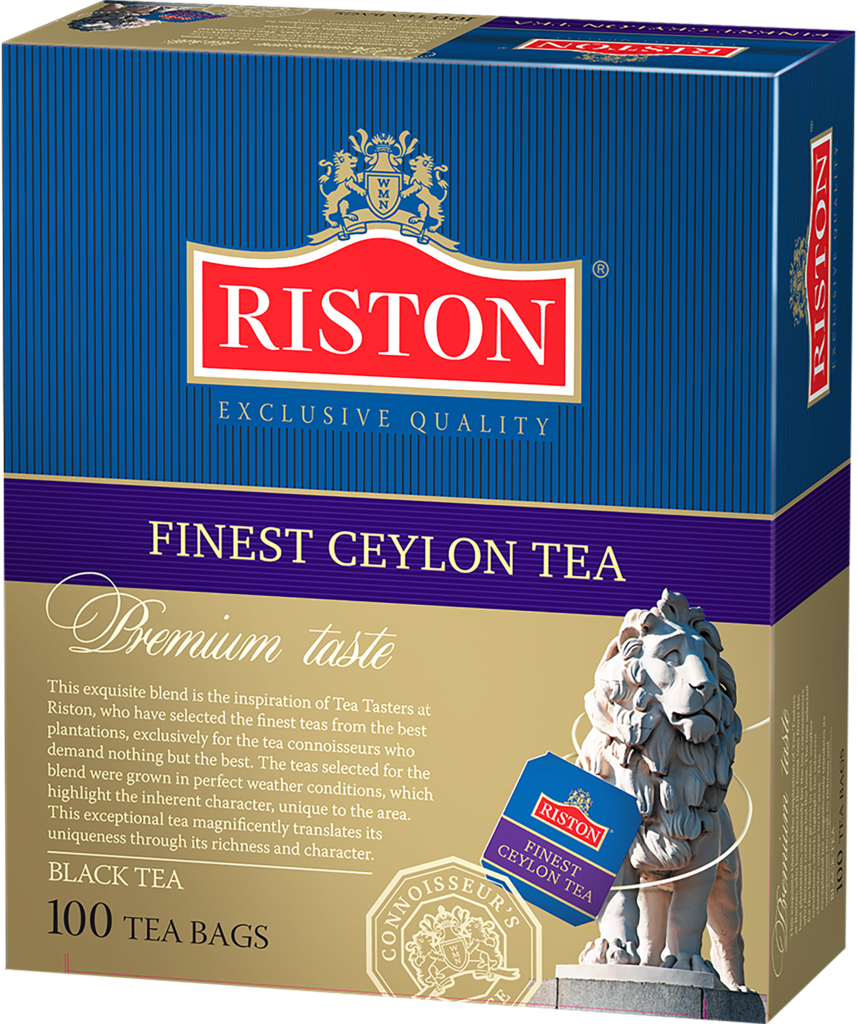 Чай черный RISTON Finest Ceylon Tea Цейлонский  100пак