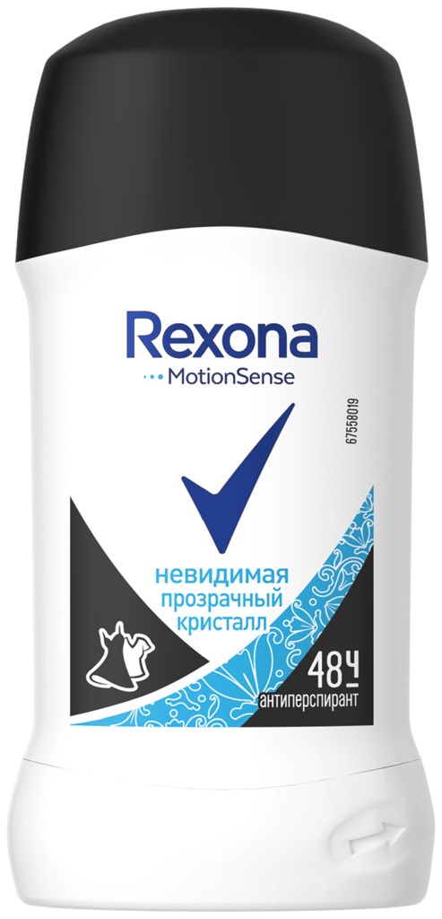 Дезодорант стик женский REXONA Кристалл Чистая вода, карандаш, 40мл