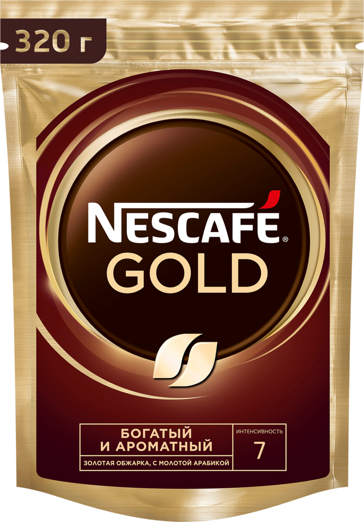 Кофе растворимый NESCAFE Gold натуральный