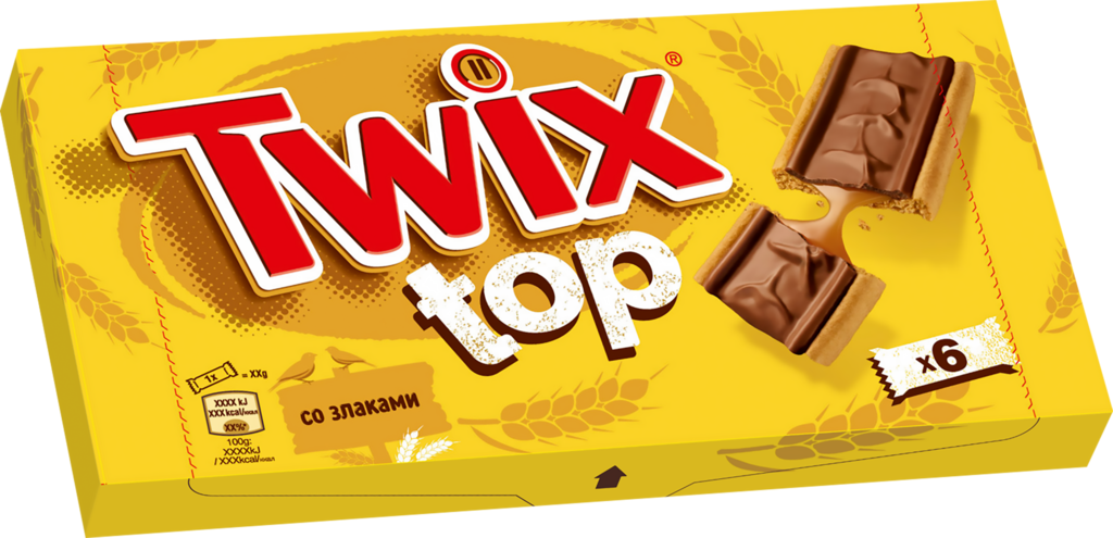 Печенье TWIX Tор сдобное с карамелью и молочным шоколадом