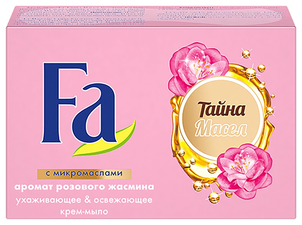 Туалетное мыло FA Тайна масел Розовый жасмин, 90г
